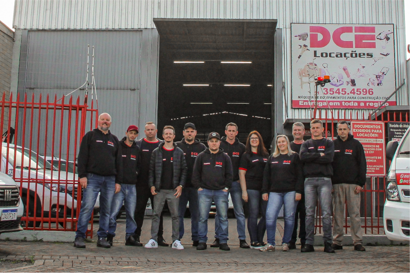 Equipe DCE Locações